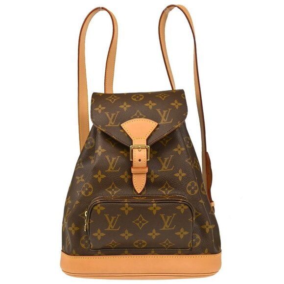 Louis Vuitton Monogram Montsouris MM Backpack M51136 SP0022 176752 - Picture 1 of 10